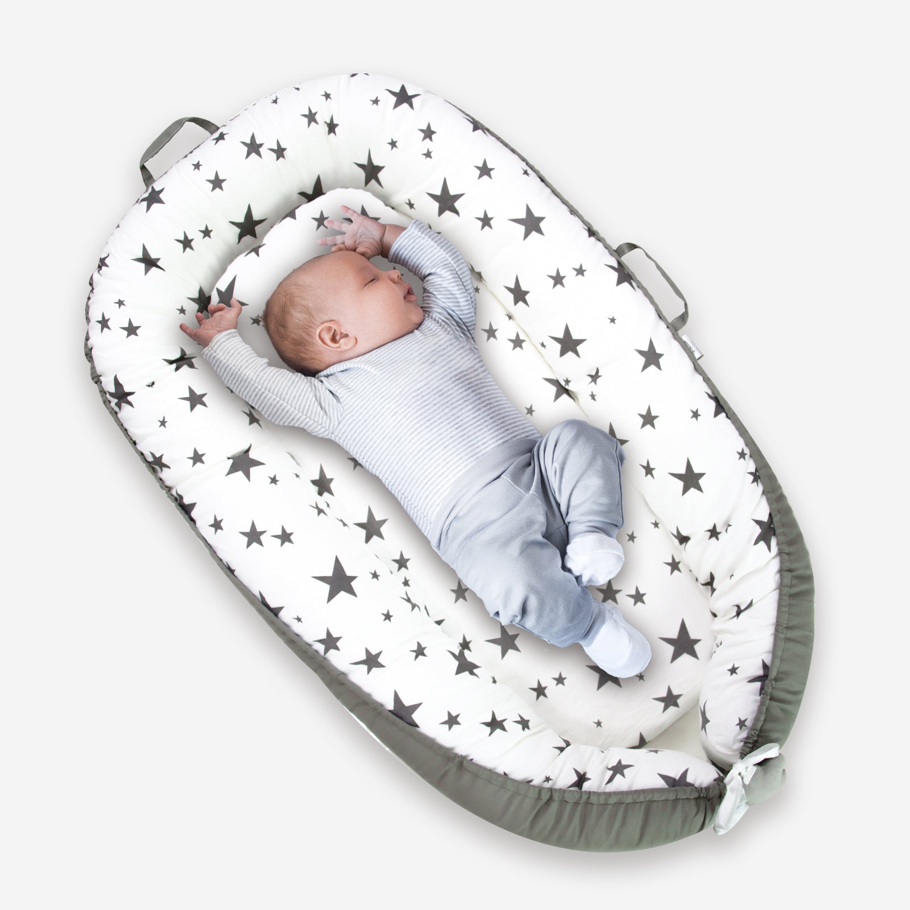Calody Baby Lounger, Baby Lounger for Baby in Bed, Breathable Soft Cot –  Calody Home